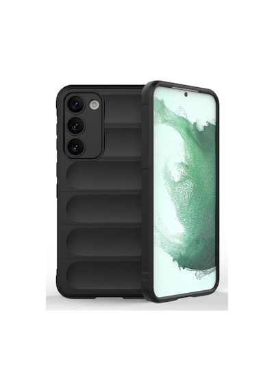 Ilkeshop Newface Samsung Galaxy Uyumlu S23 Plus Kılıf Optimum Silikon - Siyah Sıyah