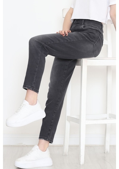 Mokashopin - Boyfriend Kot Pantolon Füme3 - 8756.1431. 001