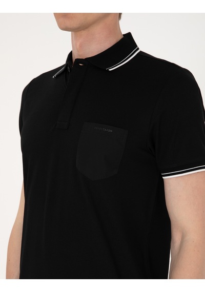Pierre Cardin Erkek Siyah Tişört 50302631-vr046 Siyah