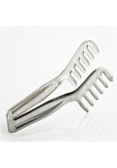 Vrn Maşa Makarna 304 22 Cm. Paslanmaz Çelik Beyaz