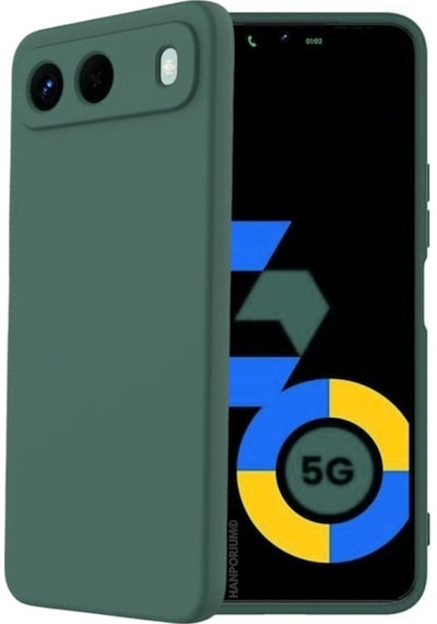 Tecno Spark 40 5g Uyumlu Silikon Kılıf - Pastel Renk Tonu Kamera Korumalı Esnek Kapak - Yeşil