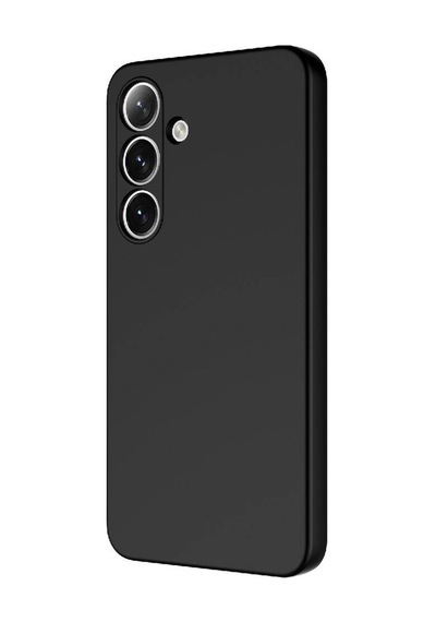 Kilifone - Galaxy S24 Plus Uyumlu Kılıf Esnek Koruyucu Mara Lansman Kapak - Siyah - T30170