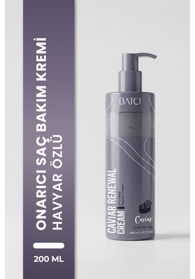 Havyarlı Saç Kremi Yıpranmış Saçlar İçin Onarıcı & Koruyucu Durulanmayan Krem
