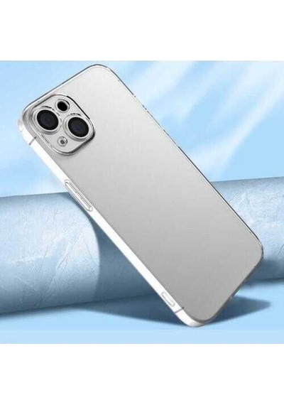 Apple iPhone Uyumlu 13 Şeffaf Sert Pc Csm Zore Vayt Kılıf renksiz