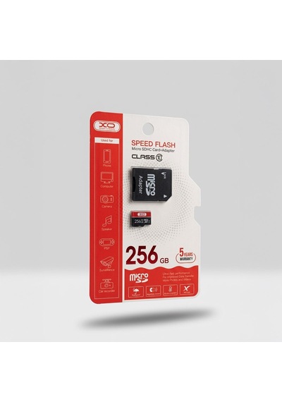 256gb Class 10 Yüksek Hızlı Micro Sdxc Kamera Ve Telefon Hafıza Kartı Ve Sd Adaptör Seti