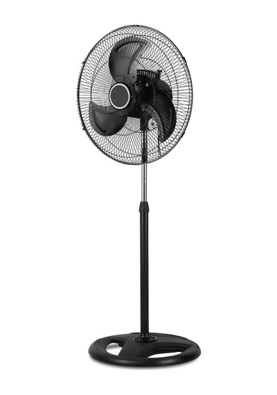 Ayaklı Siyah Metal Kanatlı 80 Watt 18 İnç 3 Kademeli Vantilatör 3 Yıl - Elektronik