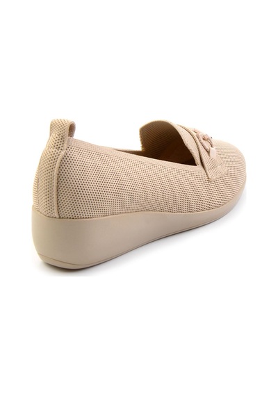 Bambi Bej Kadın Loafer Ayakkabı K01327019782 Bej