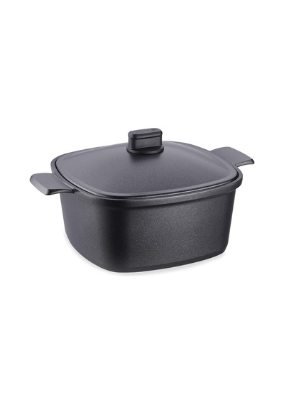 Korkmaz Casterra Kare Döküm Tencere 24x24x11,5 Sku: Smg8690010579485 Açık