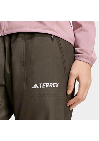 Adidas Terrex Multi Windfleece Kadın Yeşil Eşofman Altı Kh2612