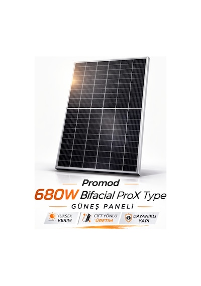 Promod 680w Bifacial Prox Type Güneş Paneli