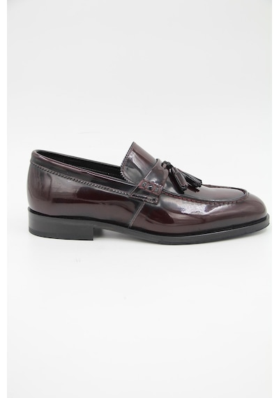 New Bota 10741 Erkek Klasik Ayakkabı - Bordo-bordo