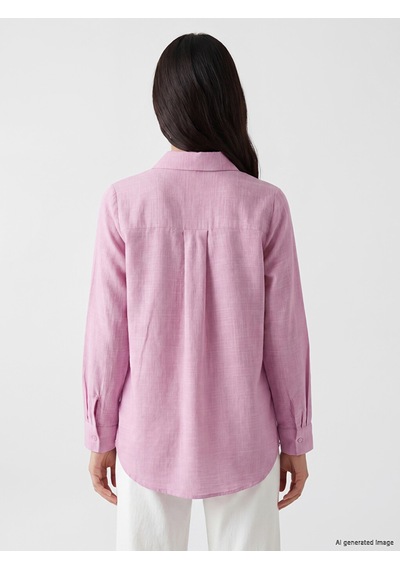 Lcw Everyday Pembe Kadın Gömlek Tunik