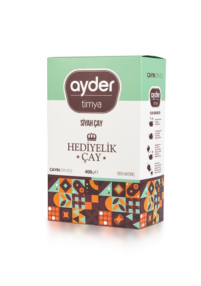 Ayder Timya Hediyelik Naturel Siyah Çay 400gr + 400gr