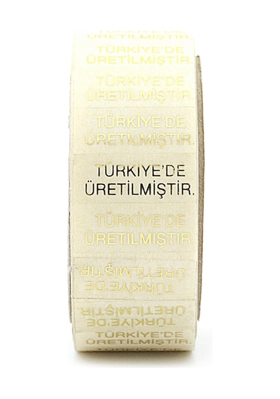 Türkiye'de Üretilmiştir Etiketi