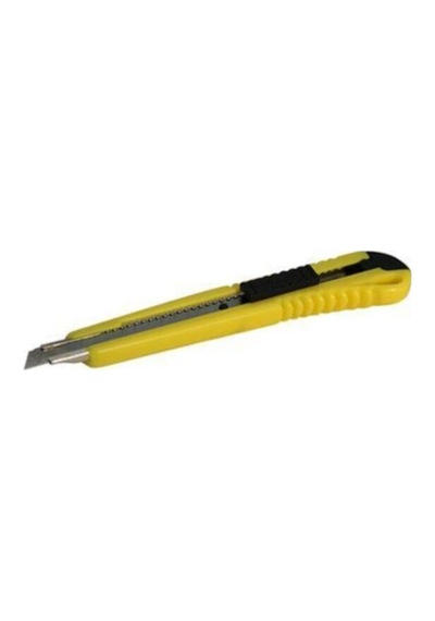 Metal Ağızlı Plastik Maket Bıçağı 9mm 1014