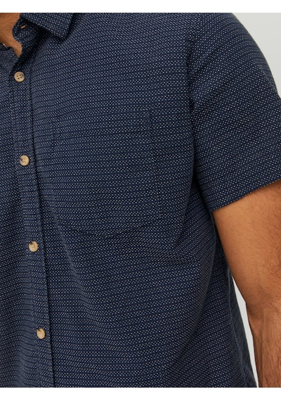 Jack & Jones Jack&jones Kısa Kollu Lacivert Erkek Gömlek 12235362 001