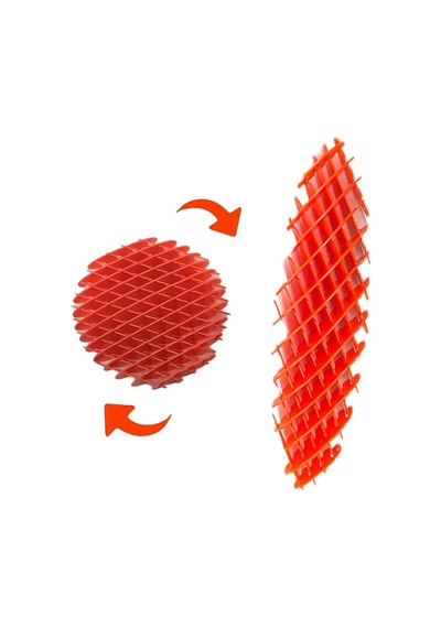 Yeni Nesil Kırmızı Solucan Stres Oyuncağı Top Anahtarlıklı Model 2 Özellikli Vıp New Red Fıdget Worm
