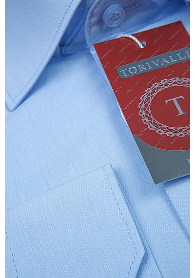 Torivalli Collection Klasik Kesim Regular Fit Tek Cepli Kolay Ütülenebilen Mevsimlik Uzun Kollu Düz Renk Erkek Gömlek Açık Mavi Torivalli Collection Klasik Kesim Regular Fit Tek Cepli Kolay Ütülenebilen Mevsimlik Uzun Kollu Düz Renk Erkek Gömlek Açık Mavi