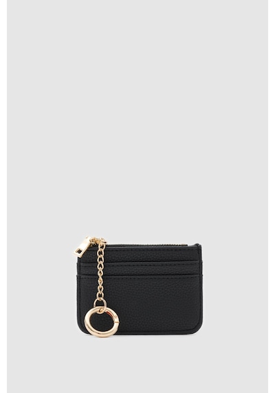 Shule Bags Nook Fermuarlı Charm Kartlık Siyah