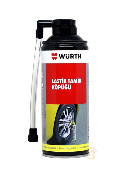 Würth Otomobil Ve Motosikletler İçin Lastik Tamir Köpüğü 300ml