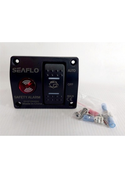 Sintine Pompası Kontrol Paneli Alarmlı 12 V Montaj Ölçüsü 6,5 X 7 Cm