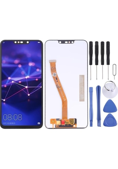 Huawei Uyumlu Mate 20 Lite Lcd Ekran Dokunmatik Çıtasız