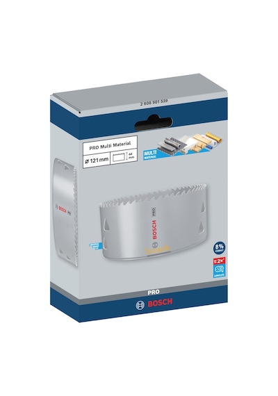 Bosch Pro 121 Mm Multi Vidalı Bi-metal Panç 2608901539