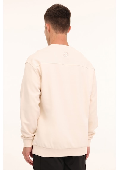 Lotto M-horton C Neck Swt 4pr Ekru Erkek Sweatshirt 000000000101887483 Bej