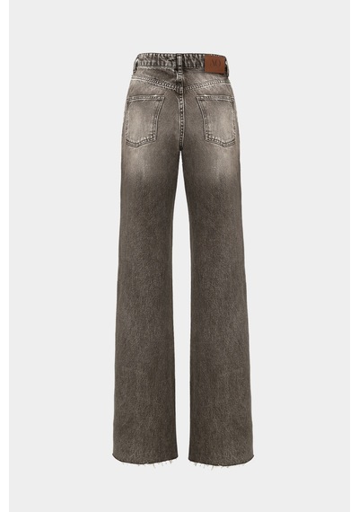 Açelyaokcu High Waist Wide Leg Kar Yıkama Geniş Paça Dikişsiz Jean Kahverengi Açelyaokcu High Waist Wide Leg Kar Yıkama Geniş Paça Dikişsiz Jean Kahverengi