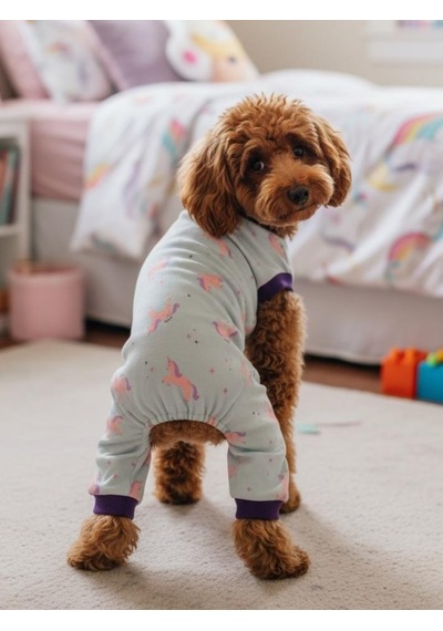Bella Pony Pamuklu Köpek Tulum Pijama