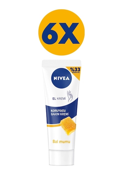 Nivea Bal Mumu Koruyucu Bakım El Kremi 6 x 75 ML