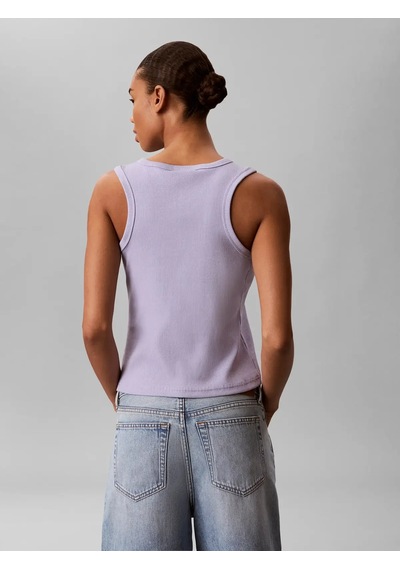 Calvin Klein Woven Label 2x2 Baby, Vbk Mavi Kadın Atlet