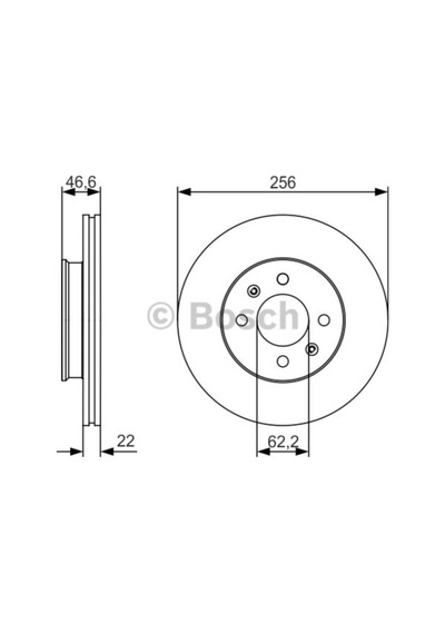 0986479r77 Disk Aynası Ön 256 Mm Havalı Hyundaı Accent Era