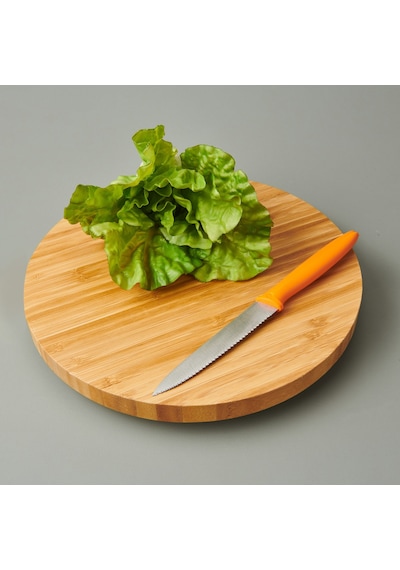 Pirgee Dişli Sebze Bıçağı - Turuncu - 12 Cm Çok Renkli