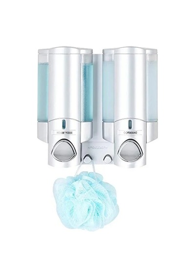 Blp-76235-1 Aviva Shower Dispenser 2 Chamber Satin Silver 12 Izgara