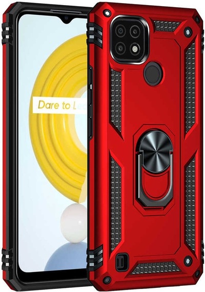 Rba Aksesuar Realme C21 Kılıf Rba Vega Kapak - Mavi Mavi