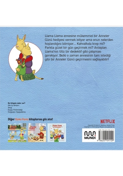 Llama Llama Anneler Günü Hediyesi (551518329)
