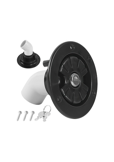 Sealux Marine Kilitli Depo Dolum Kapağı Siyah 38MM
