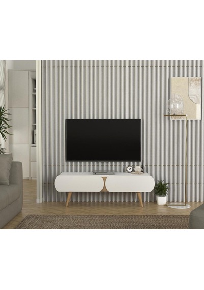 Elody Tv Ünitesi 120 Cm Beyaz - Sepet Diğer Elody Tv Ünitesi 120 Cm Beyaz - Sepet Diğer