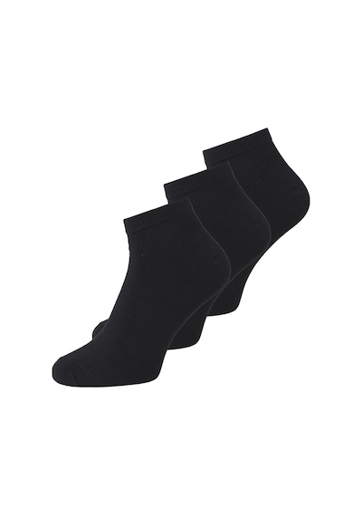Jack & Jones Jack Jones Erkek Siyah Renk 3 Lü Bambu Topuk Çorap 12264086 Siyah