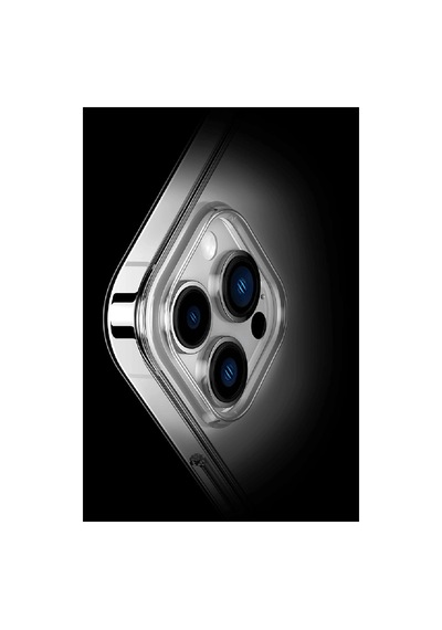 Apple iPhone Uyumlu iPhone 14 Pro Max Kılıf Tron Şeffaf Magsafe Kapak - Mavi Renkli