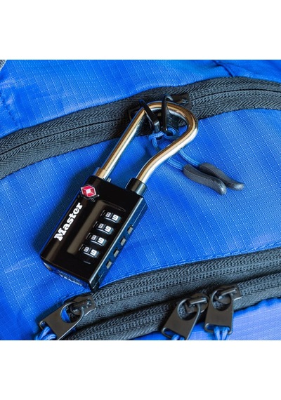 Master Lock Asma Kilit, Kendi Kombinasyonunuzu Ayarlayın Tsa Kabul Edilen Bagaj Kilidi, 1-5/16 İnç
