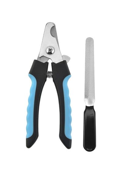 Orret Home Evcil Hayvanlar İçin Tırnak Makası Ve Törpü Seti, Manikür Seti, Ergonomik Tasarım, Güvenli Ve Hassas