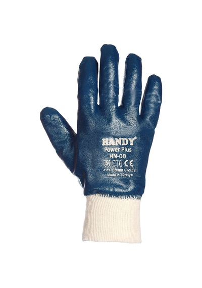 Handy HN-08 Petrolcü Eldiveni Lastik Bileklikli - 9