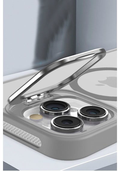 Joko iPhone 14 Kılıf Flet Lens Magsafe Kapak Glblseme - 20 - Siyah
