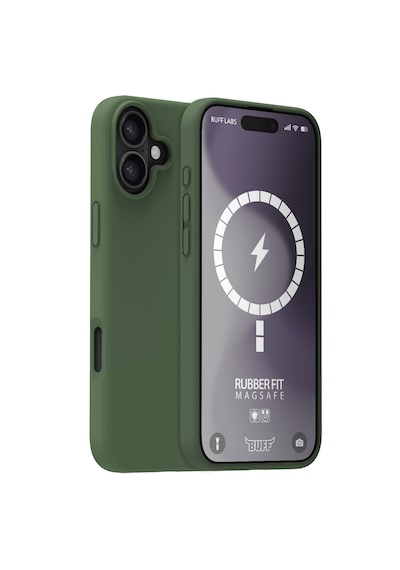 Apple Uyumlu iPhone Buff 16 Plus Magsafe Rubber Fit Silikon Kılıf Cypress