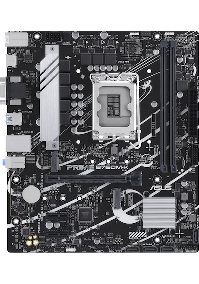 Asus Prime B760M-K Intel B760 8000 MHz (OC) DDR5 Soket 1700 mATX Anakart
