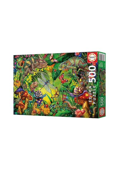 Educa 500 Parça Renkli Orman Puzzle - 19551 - Colourful Forest