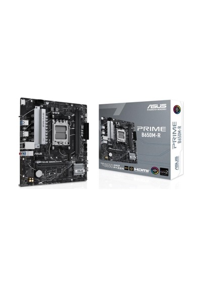 Asus Prıme B650m-r Ddr5 7200mhz 1xhdmı 2xm.2 Usb3.2 Matx Am5 Amd Am5 9000/8000/7000 Serileri İle Uyumlu -142960