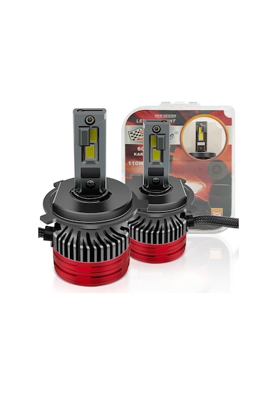 Led Far Ampulü Canbus 110w 22000lm Beyaz Işık H4 12-30v / Laam920